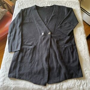 J crew mercantile Black Buttoned Cardigan size small